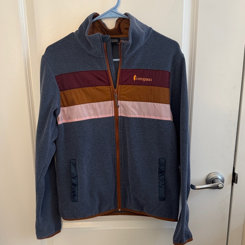 Cotopaxi Colorblock Fleece Jacket - Blue, Brown, Pink, Purple